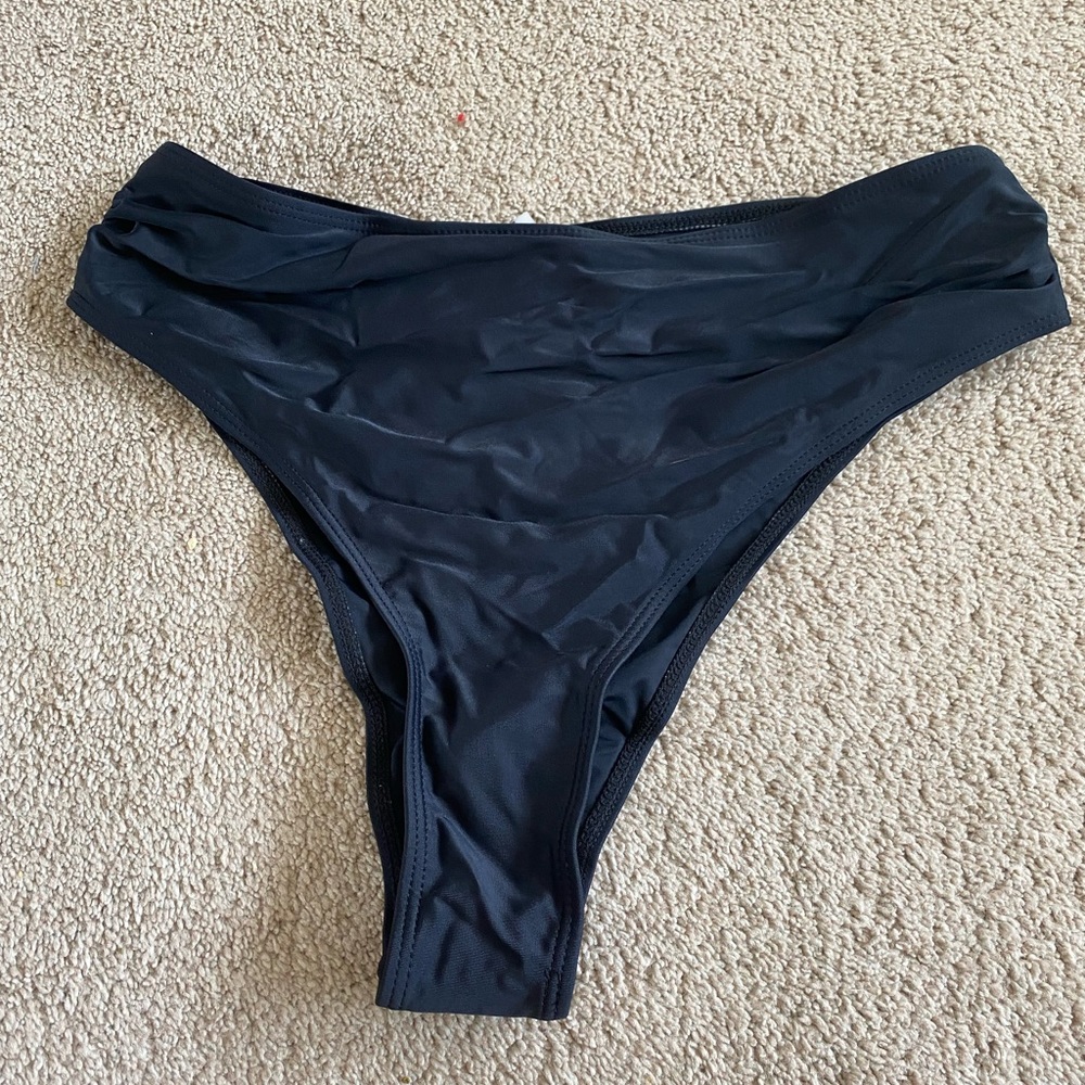 Black swimsuit bottoms NWT